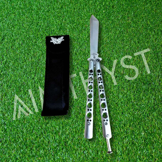 Butterfly Knife Silver - Sharp