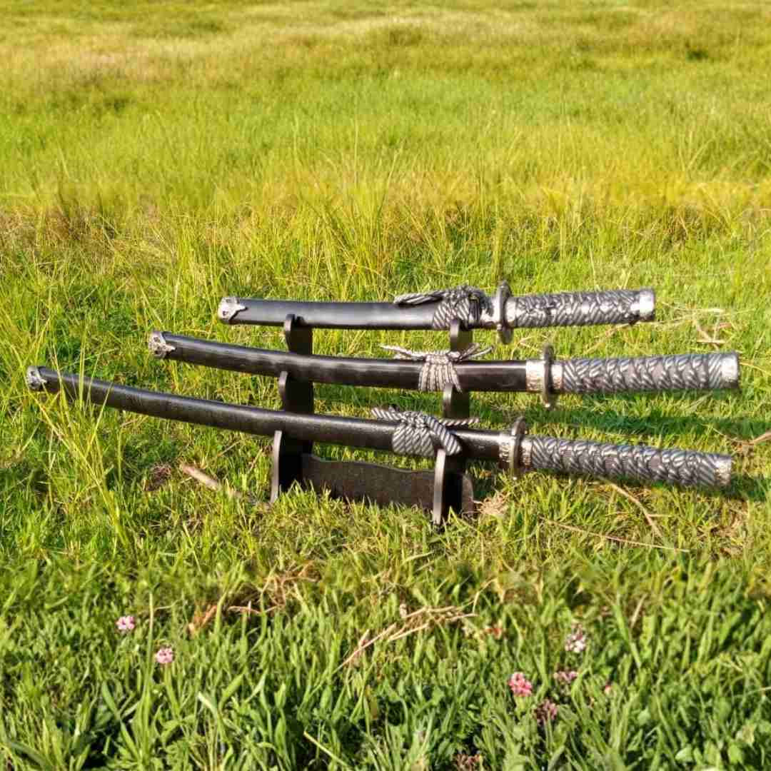 Set of 3 Katana Swords