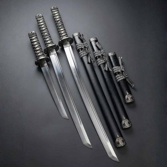 Set of 3 Katana Swords