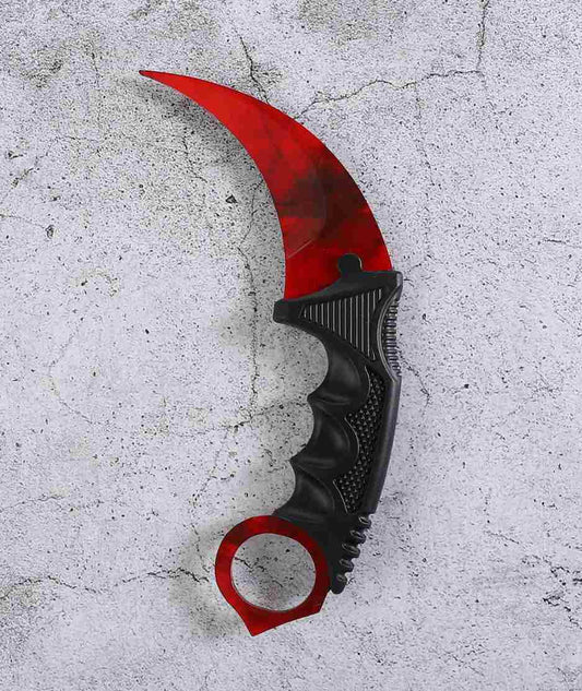 Blazing Red Karambit