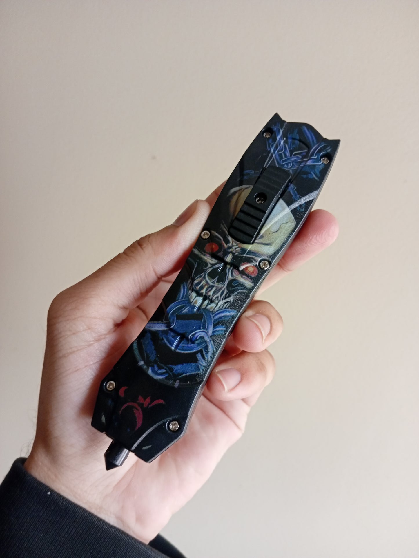 Skull OTF Knife - Sharp