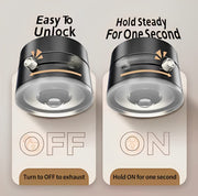 Anti-Slip Magnetic Car Phone Holder with Industrial Vacuum Suction - Universal 360°