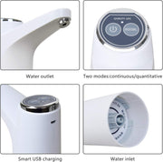 Touch Intelligent Electric Water Pump – Rechargeable Automatic Dispenser (Random Color)