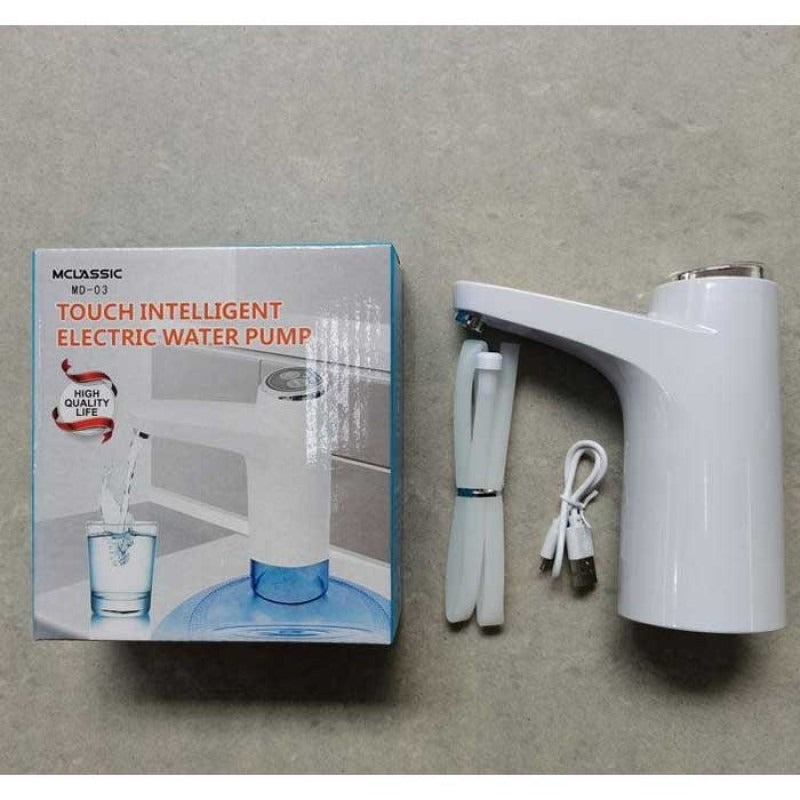 Touch Intelligent Electric Water Pump – Rechargeable Automatic Dispenser (Random Color)