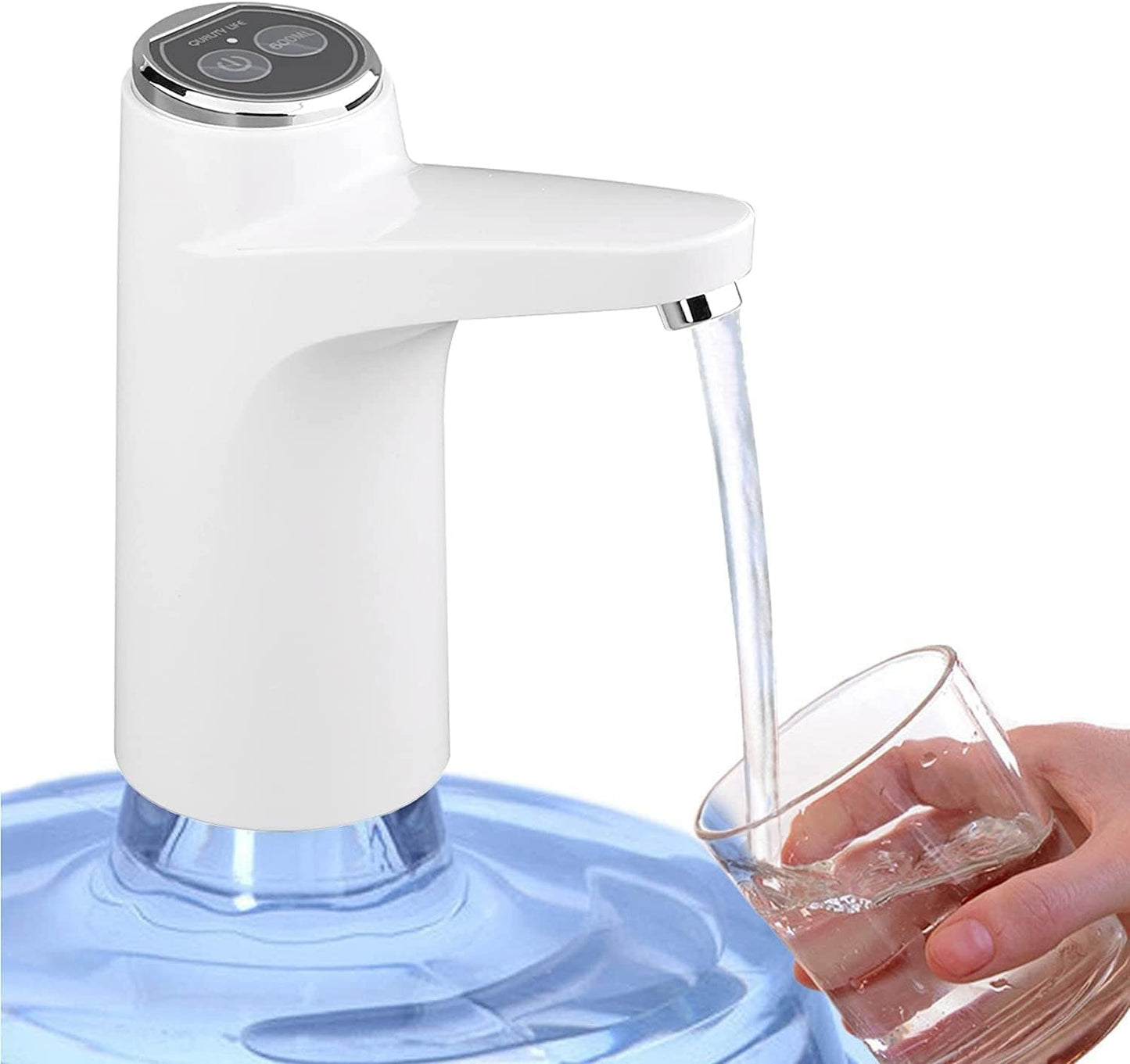 Touch Intelligent Electric Water Pump – Rechargeable Automatic Dispenser (Random Color)
