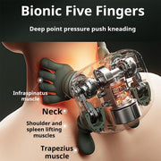 Smart Pressure Neck Massager – Deep Kneading with Heat Therapy