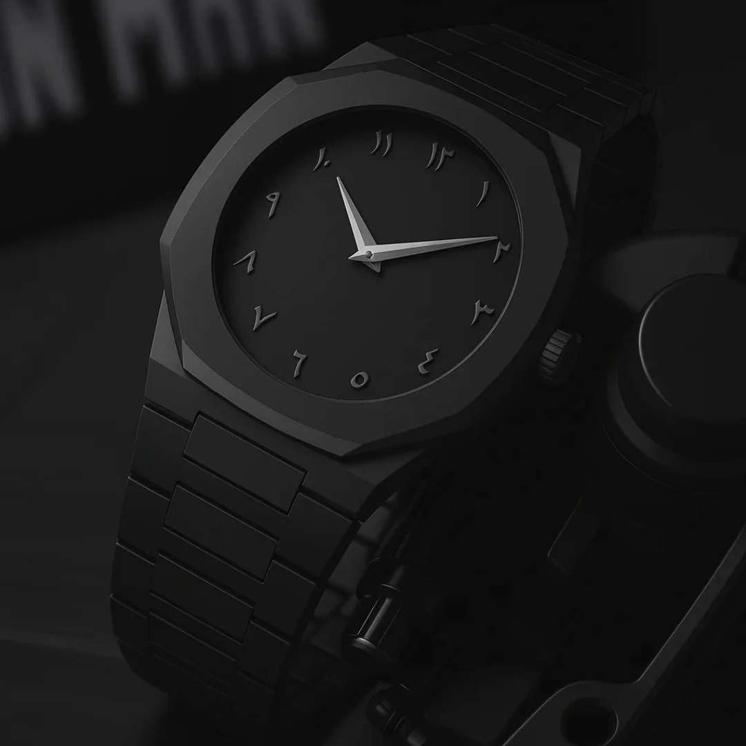 Black Aura Quartz Watch