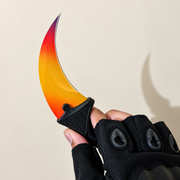 Orange Flame Karambit - Sharp