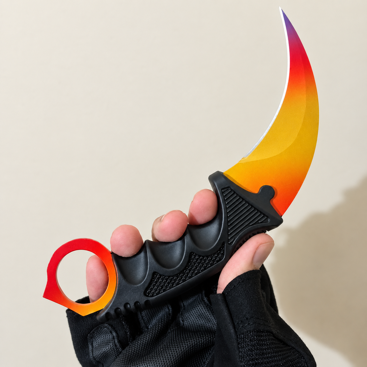 Orange Flame Karambit - Sharp