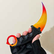 Orange Flame Karambit - Sharp