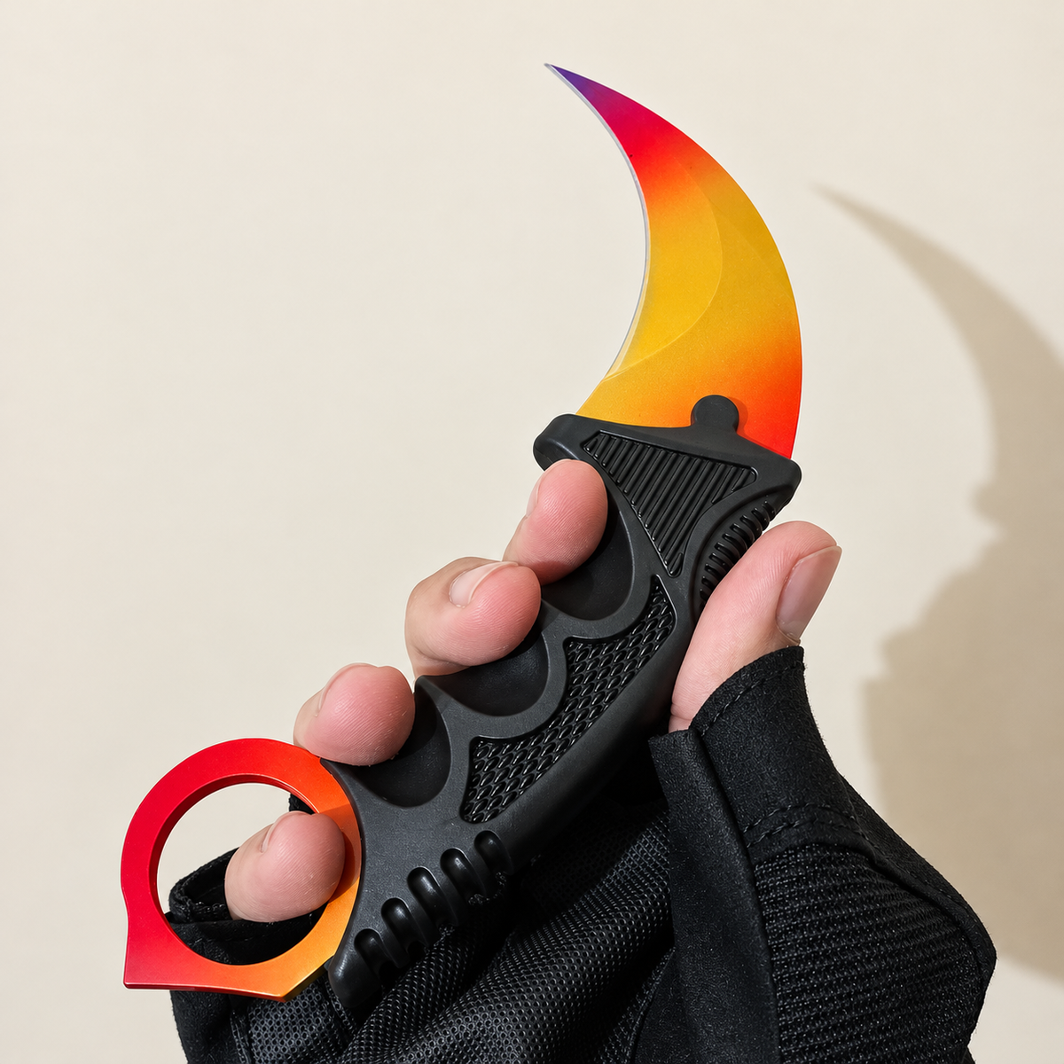 Orange Flame Karambit - Sharp