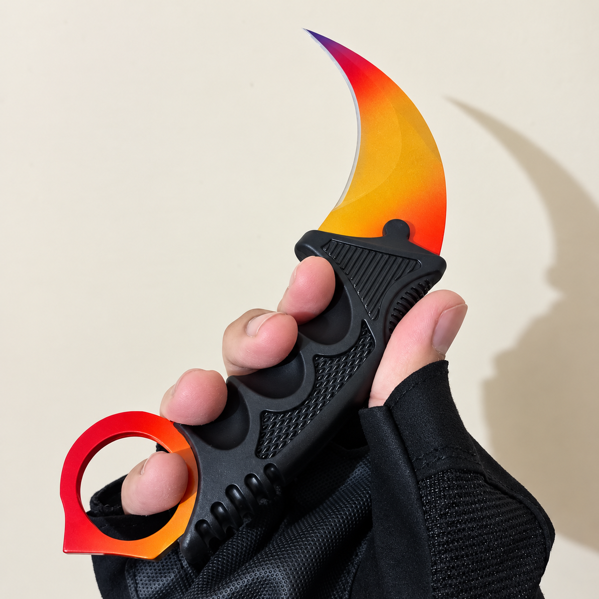 Orange Flame Karambit - Sharp