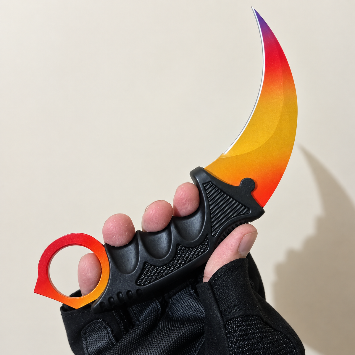 Orange Flame Karambit - Sharp