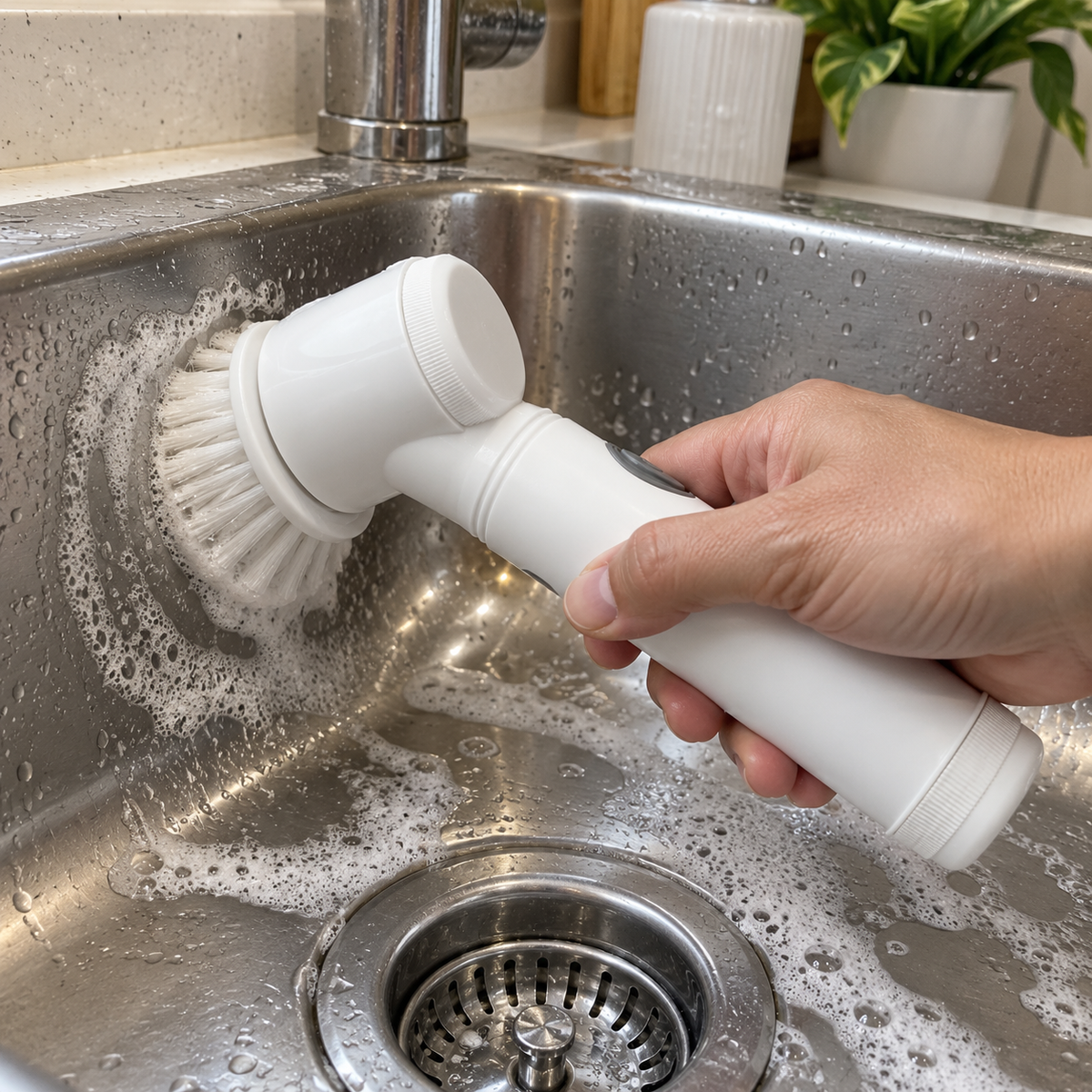 5-in-1 Rechargeable Electric Cleaning Brush