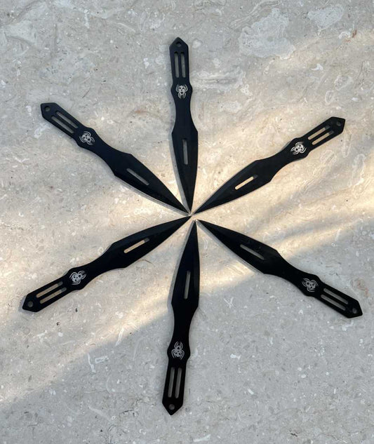 Throwing kunai knives pack of 6pcs + Sheath cover