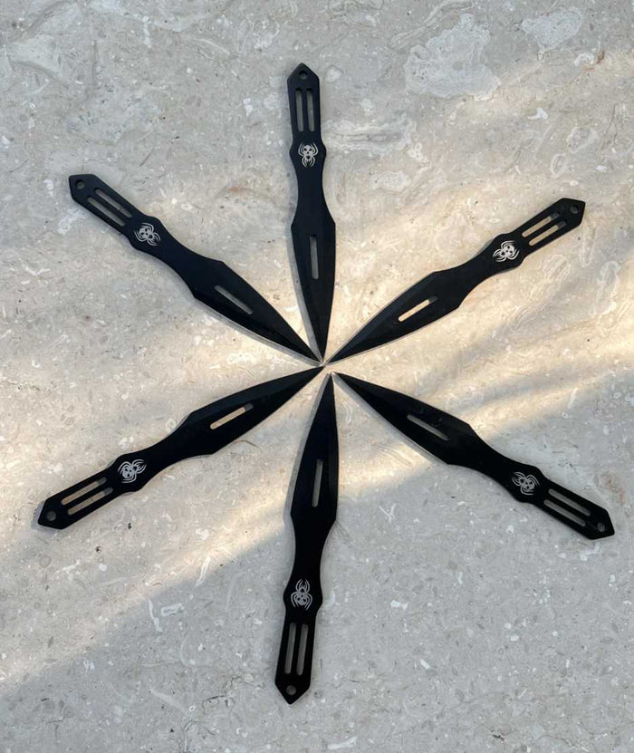 Throwing kunai knives pack of 6pcs + Sheath cover - Sharp