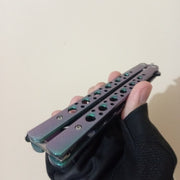 Green BFK Butterfly Knife - Sharp