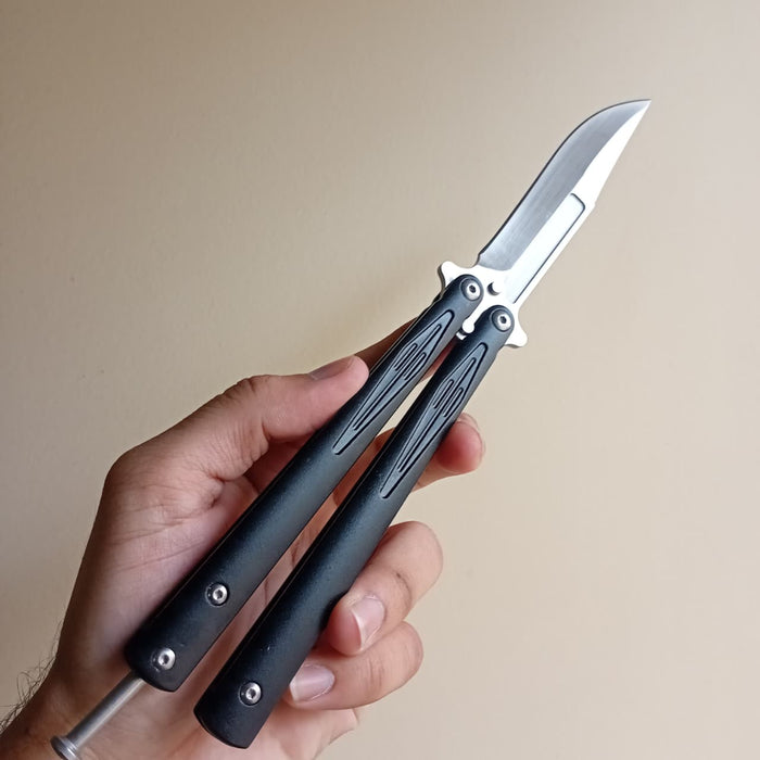 Black Butterfly Knife - Sharp