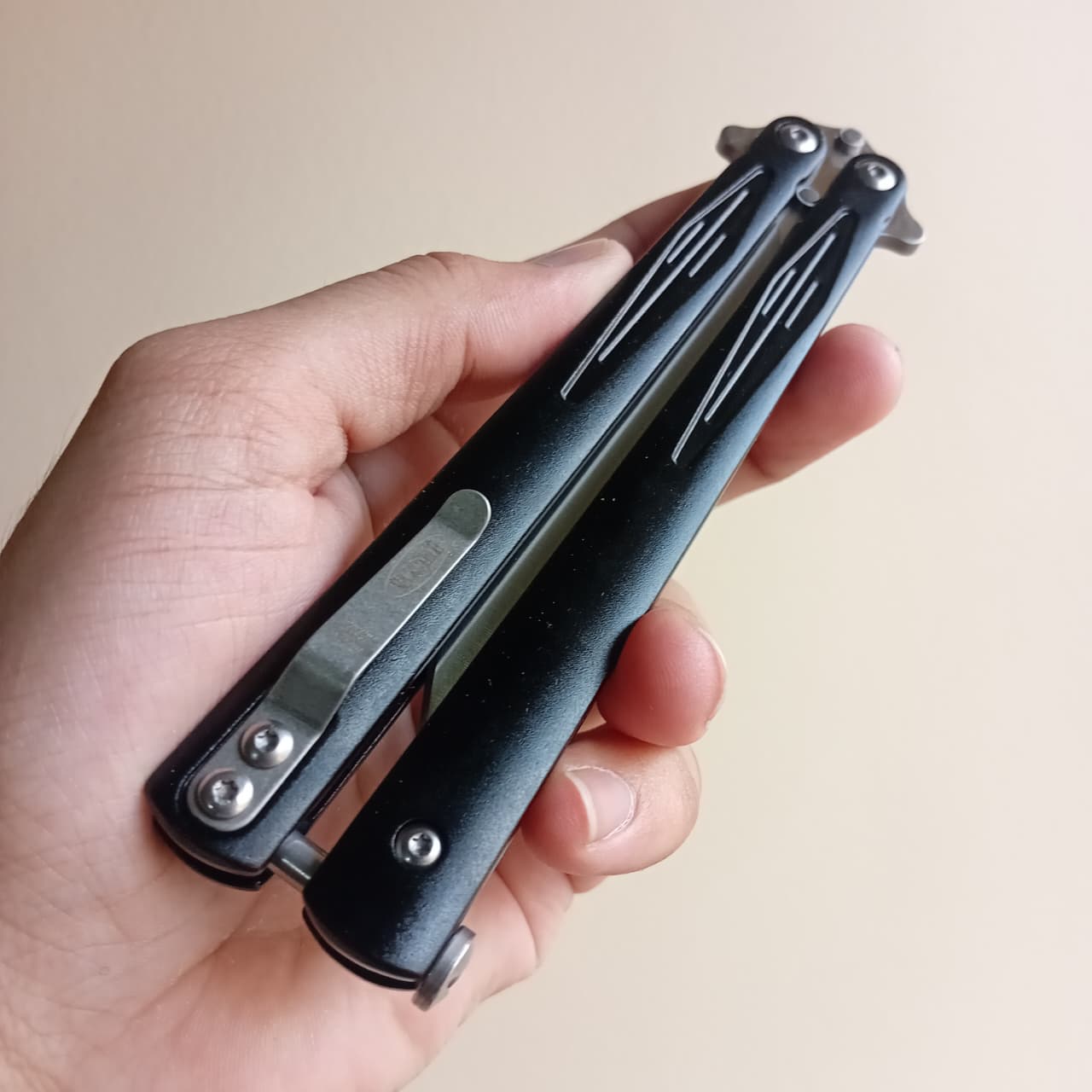 Black Butterfly Knife