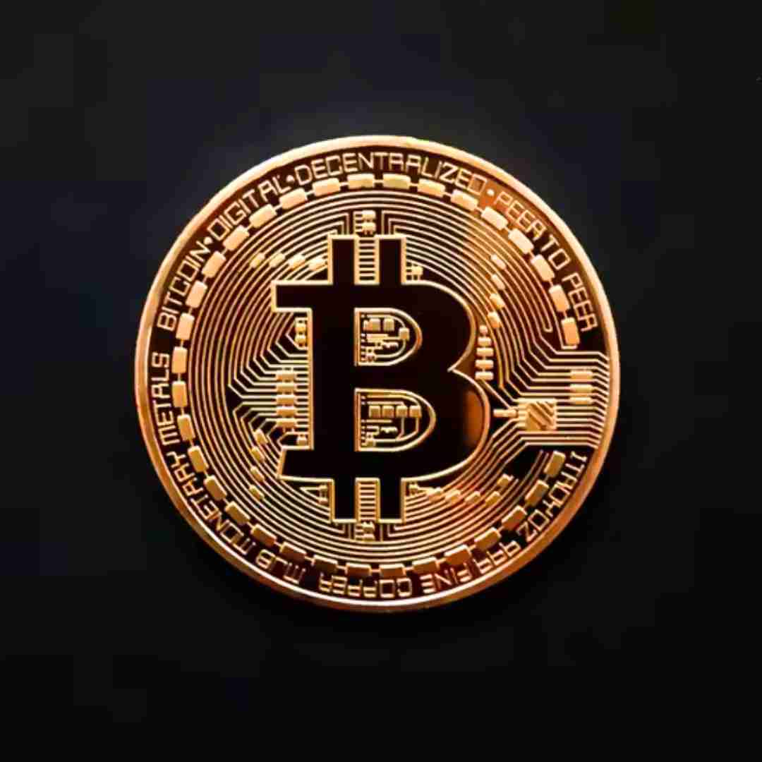 Real Bitcoin Coin of Metal | Gold Plated