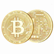 Real Bitcoin Coin of Metal | Gold Plated