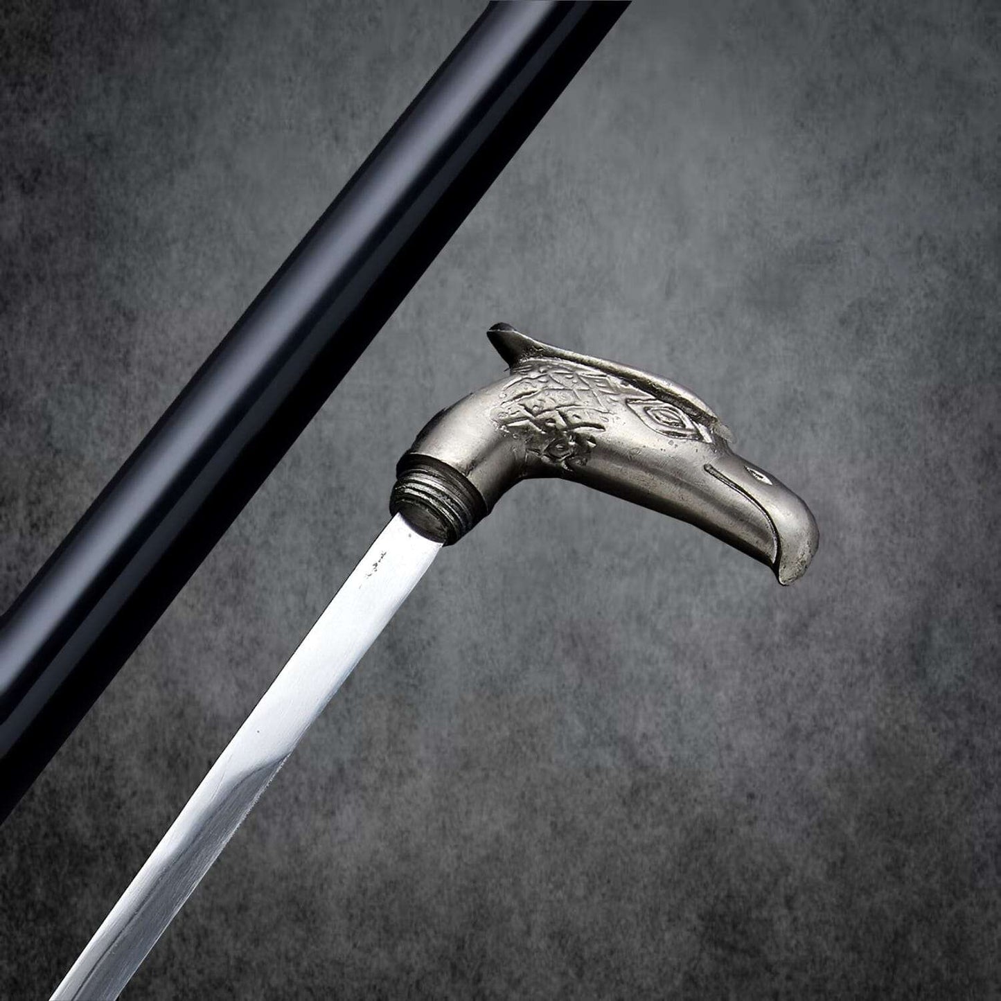 Handcrafted Eagle Handle Walking Stick