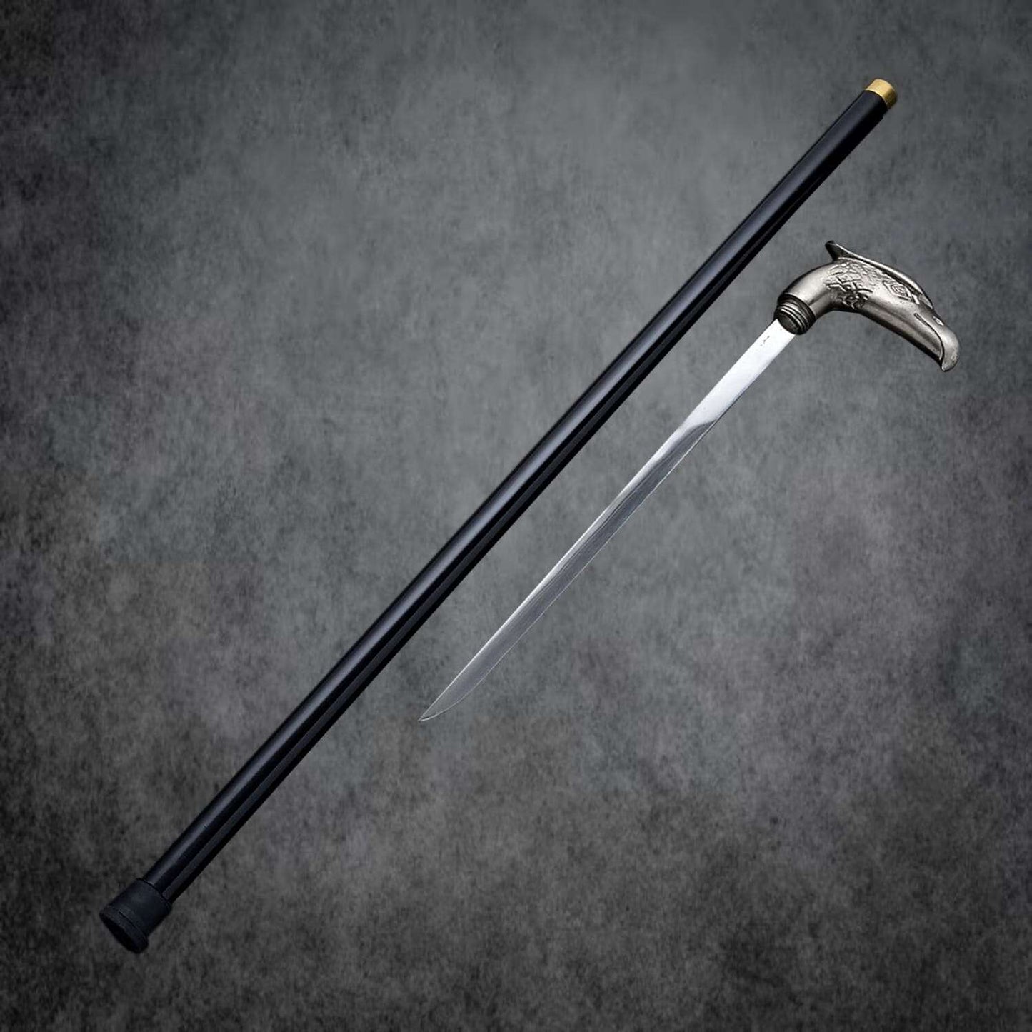 Handcrafted Eagle Handle Walking Stick