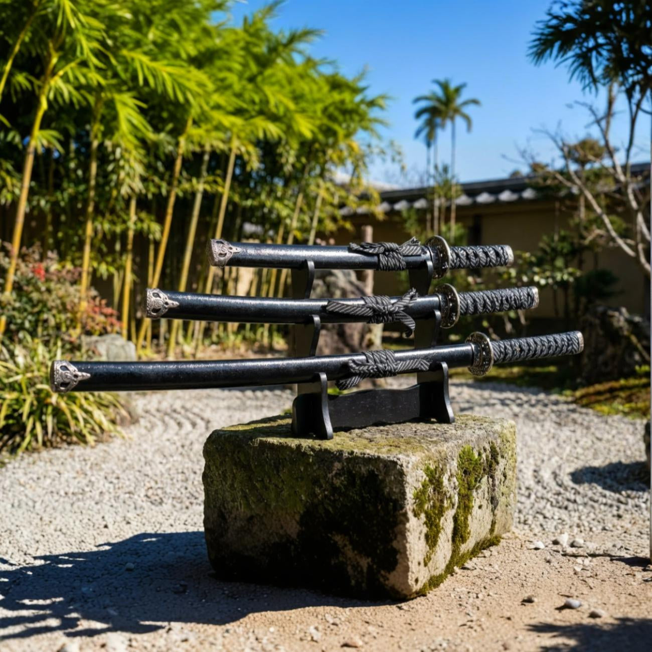 Set of 3 Katana Swords