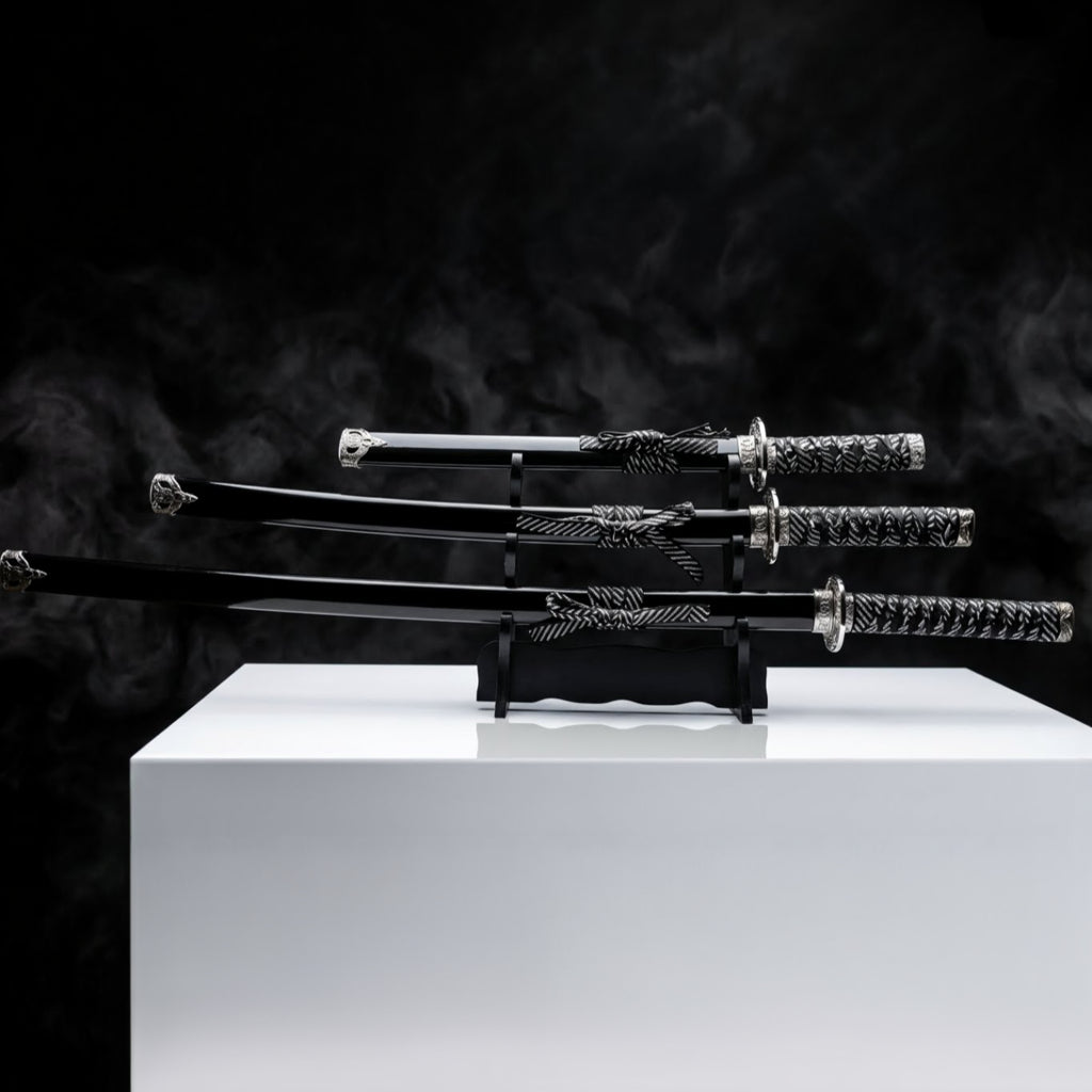 Set of 3 Katana Swords