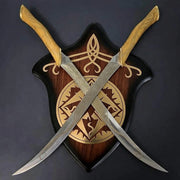 LOTR Legolas Swords (Wall Stand optional)