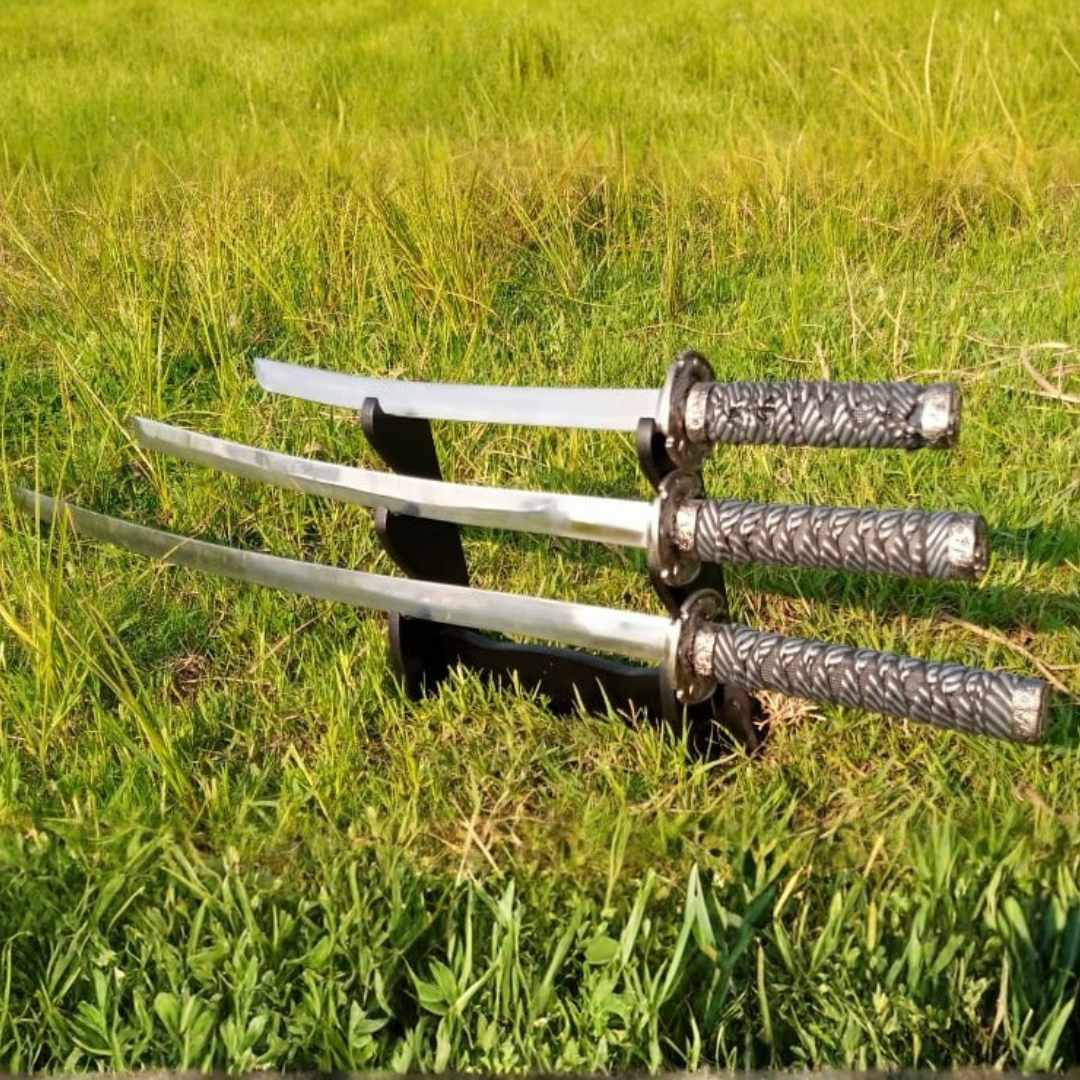 Set of 3 Katana Swords