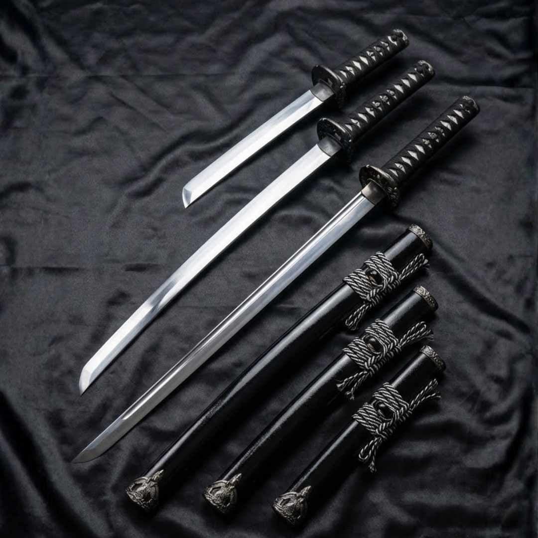 Set of 3 Katana Swords