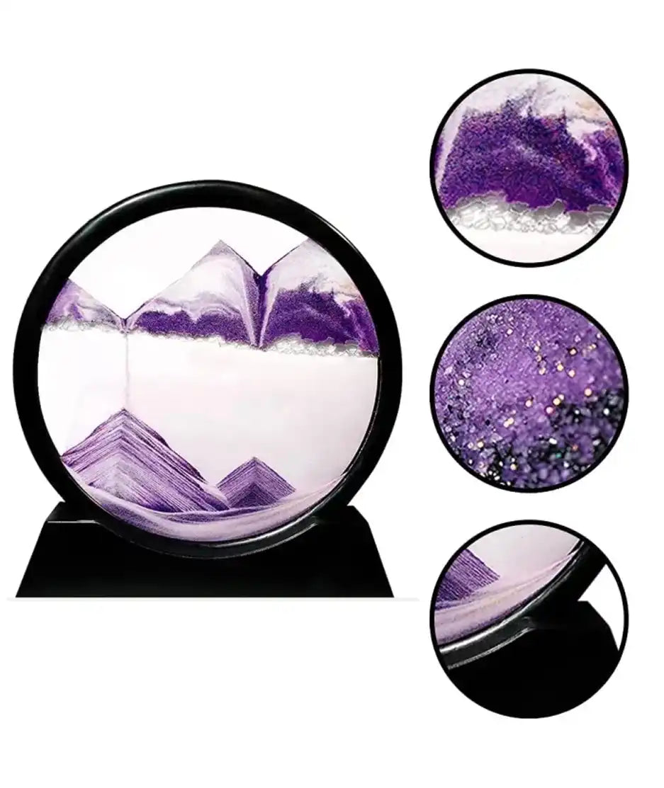 Sand Art Lamp - 3D Moving (Random Color)