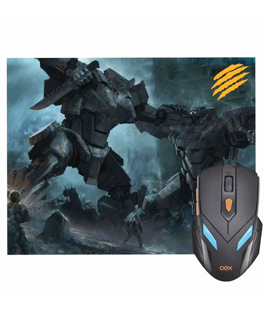 OEX MC-100 Gaming Mouse with Mousepad