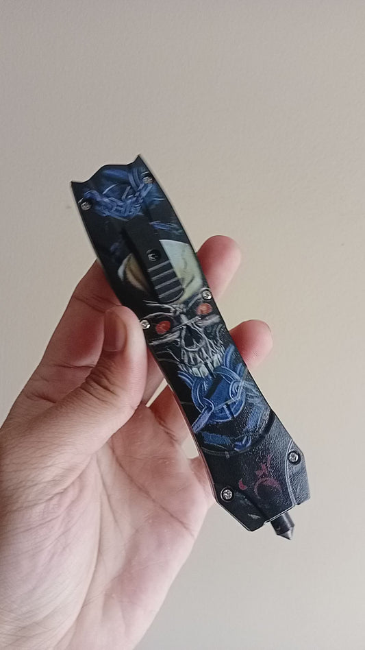 Skull OTF Knife