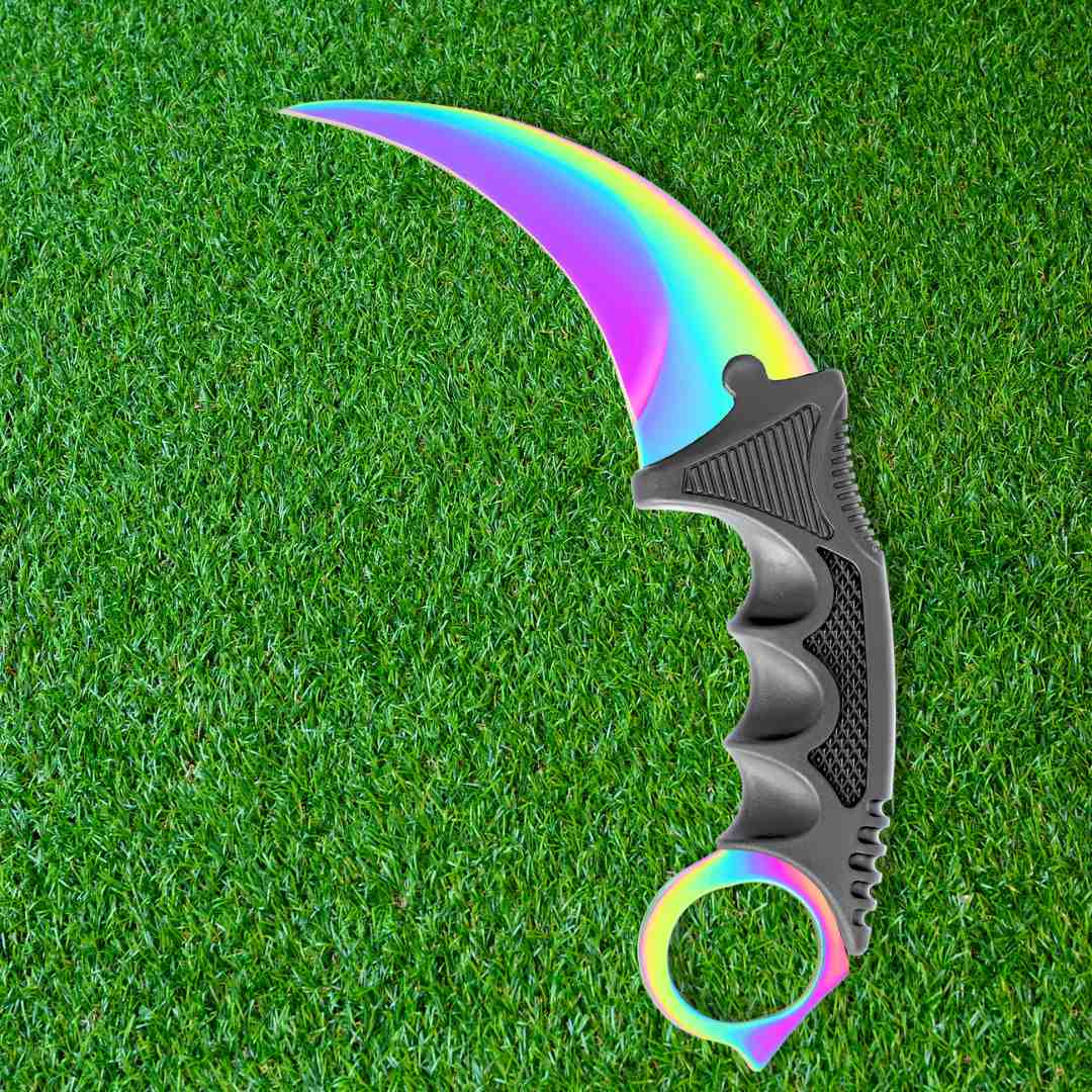 Rainbow Fade Karambit