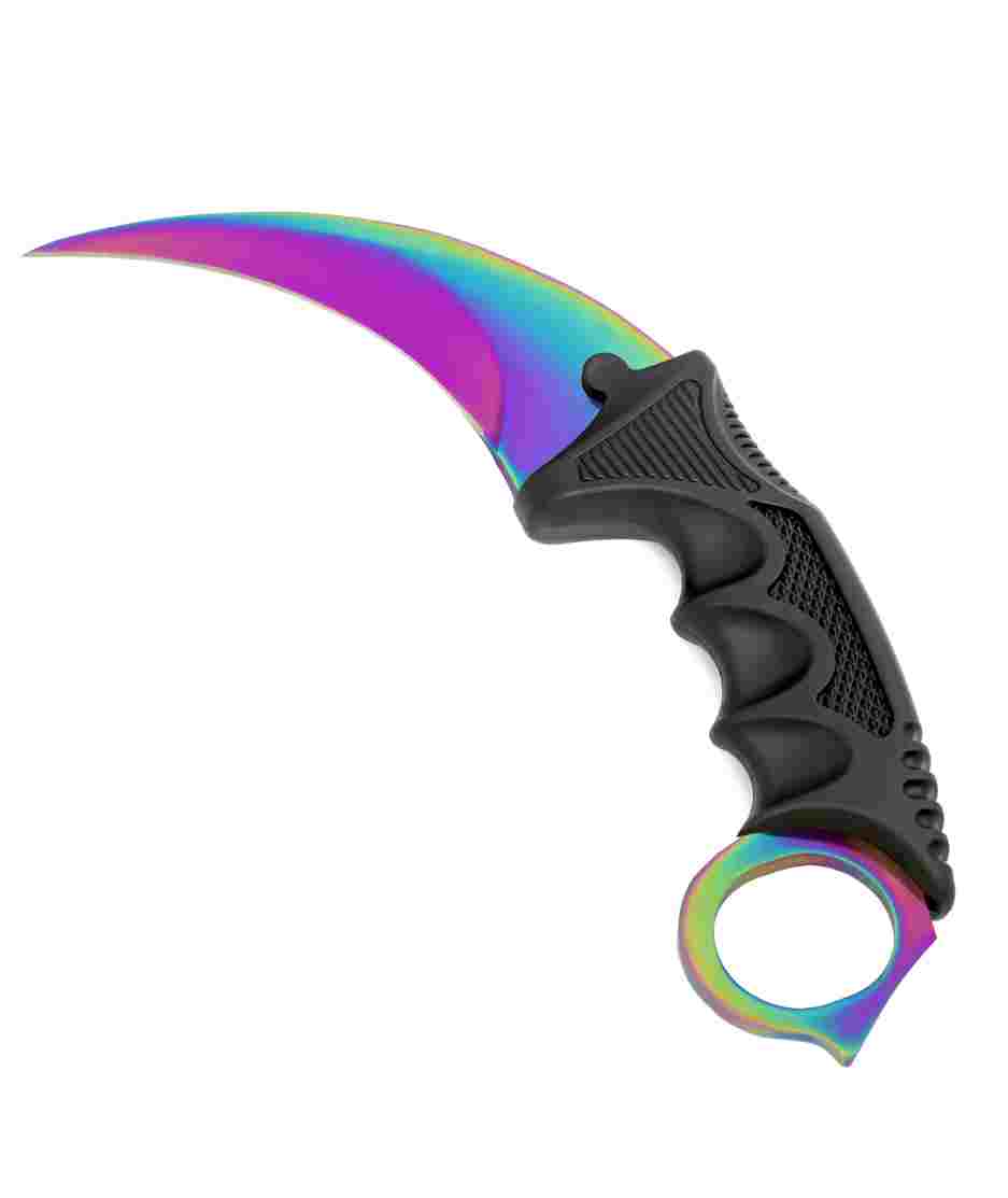 Rainbow Fade Karambit