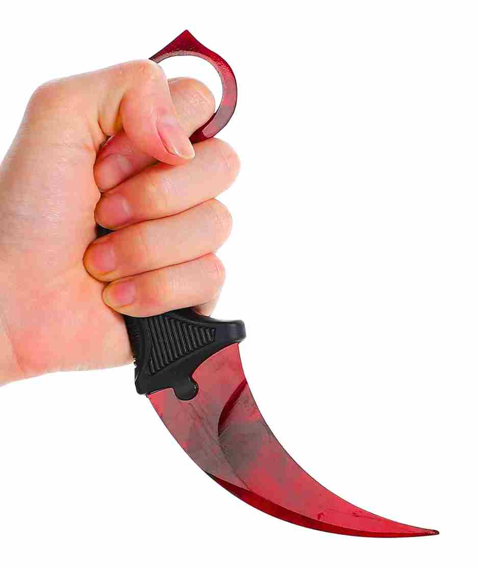 Blazing Red Karambit