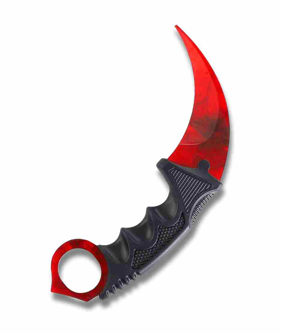Blazing Red Karambit