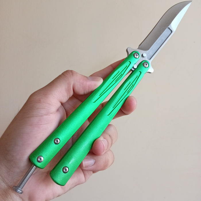 Green Butterfly Knife - Sharp