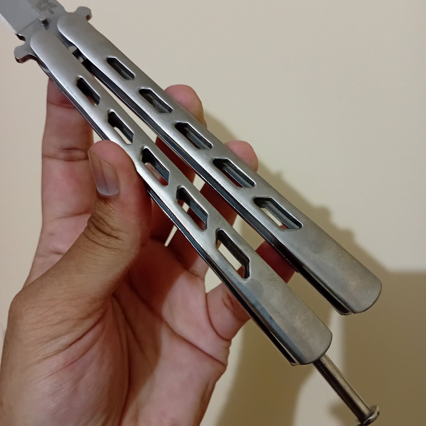 Butterfly Knife 2 Silver - Sharp