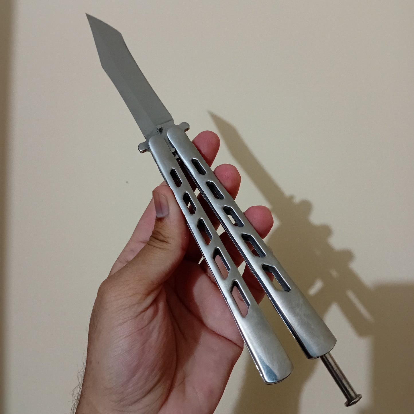 Butterfly Knife 2 Silver - Sharp