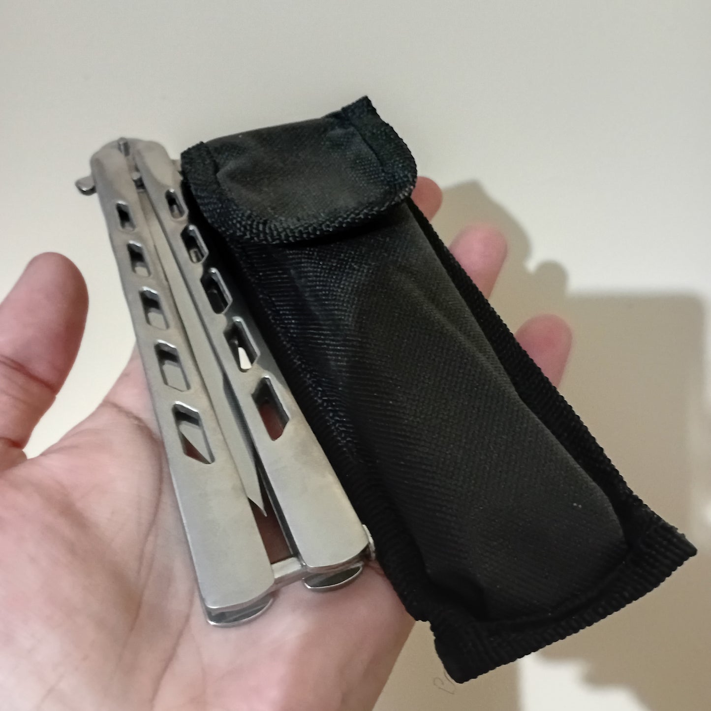 Butterfly Knife 2 Silver - Sharp