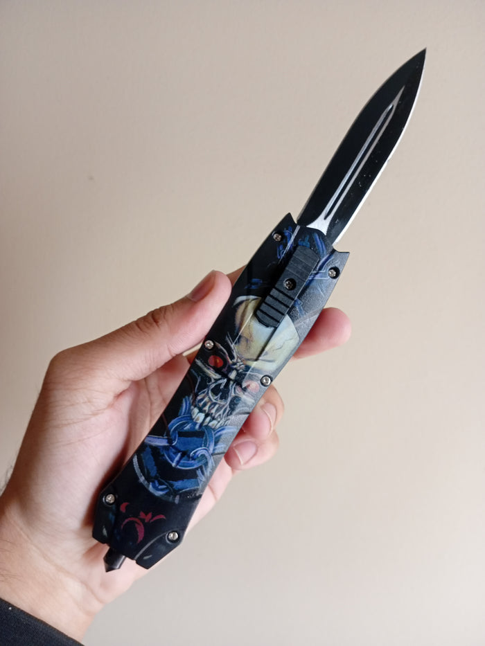Skull OTF Knife - Sharp