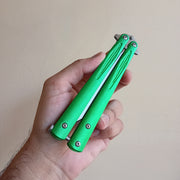Green Butterfly Knife - Sharp