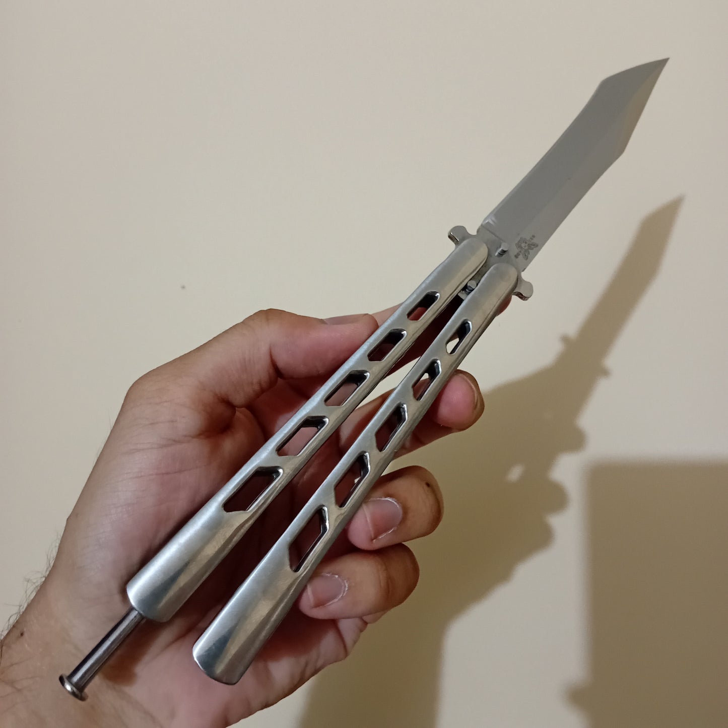 Butterfly Knife 2 Silver - Sharp