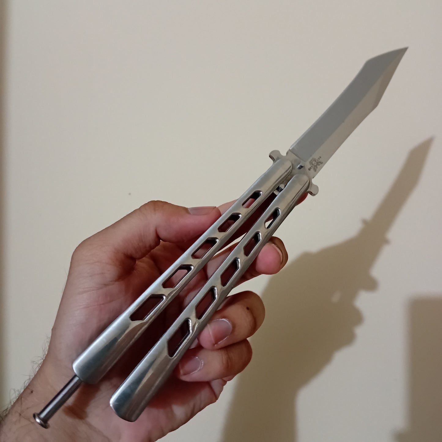 Butterfly Knife 2 Silver - Sharp