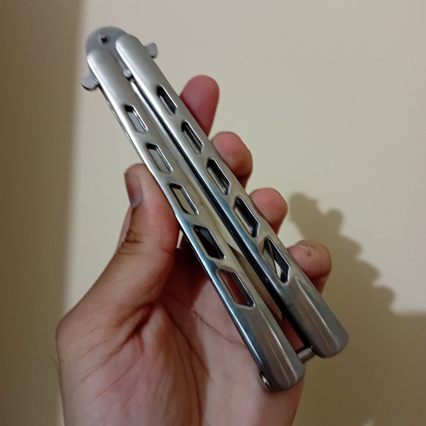 Butterfly Knife 2 Silver - Sharp