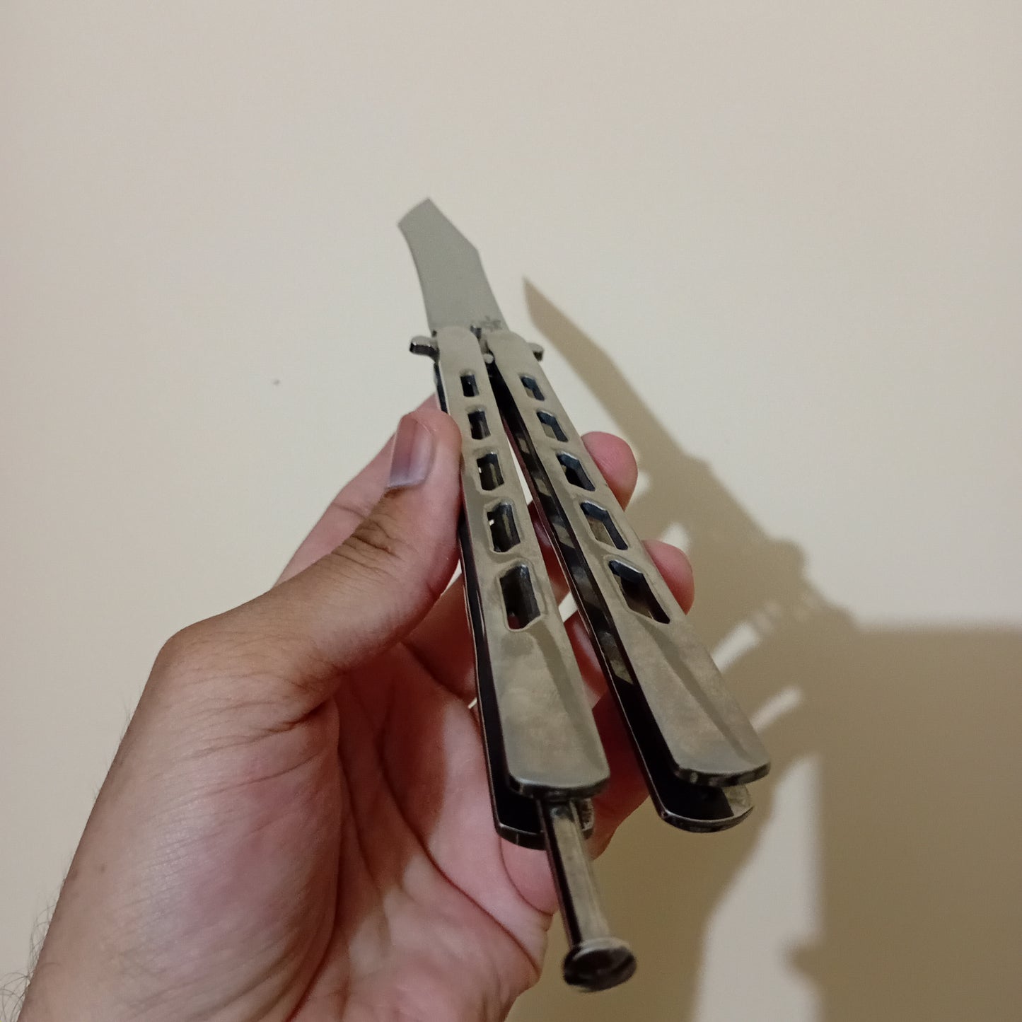 Butterfly Knife 2 Silver - Sharp