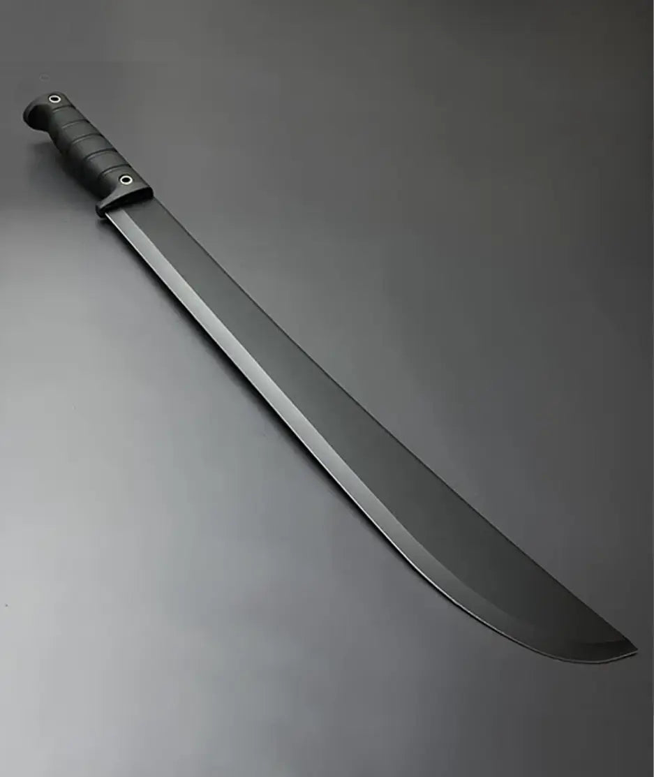 Black Machete with Sheath - No COD